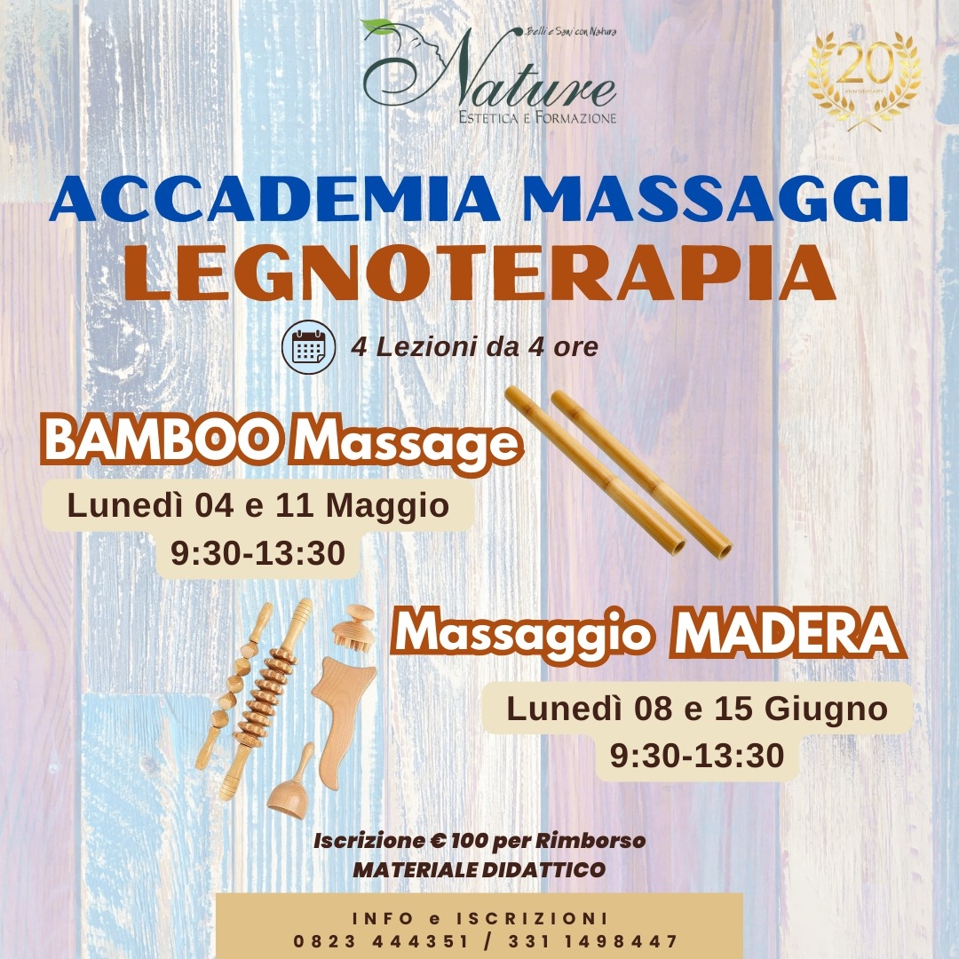 ACCADEMIA MASSAGGI LEGNOTERAPIA